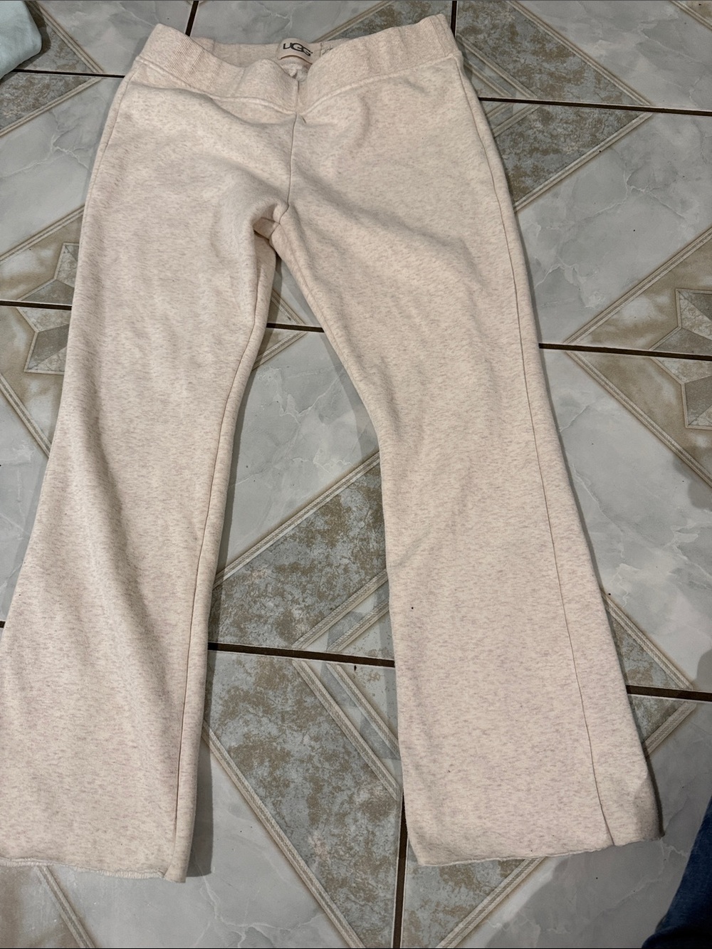 Ugg Kids Cream Sweatpants - Soft Stretch Bottoms